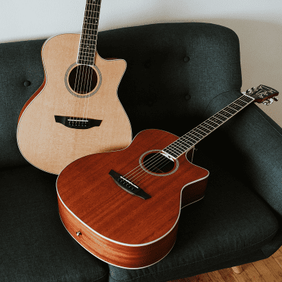 Orangewood Rey Mahogany Cutaway Acoustic Guitar image 11