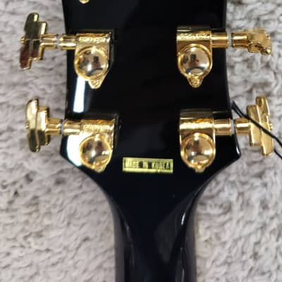 D'ANGELICO Excel DH 6 String Grey Black Finish electric guitar #DAEDHGRBGT #1 image 6