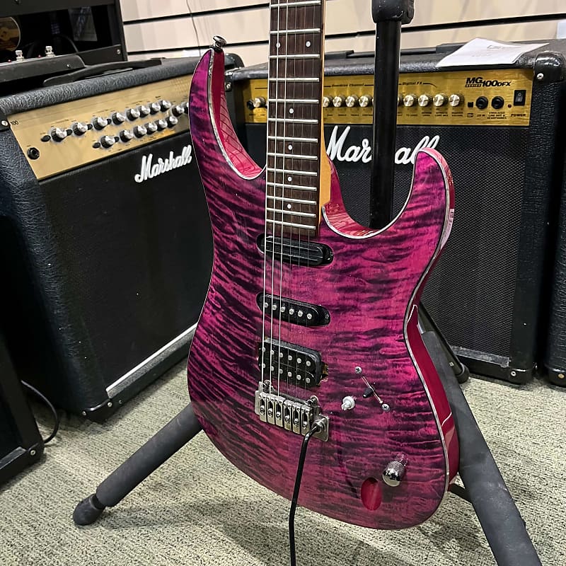 Cort Aero 11 Black Cherry Electric Guitar | Reverb Norway