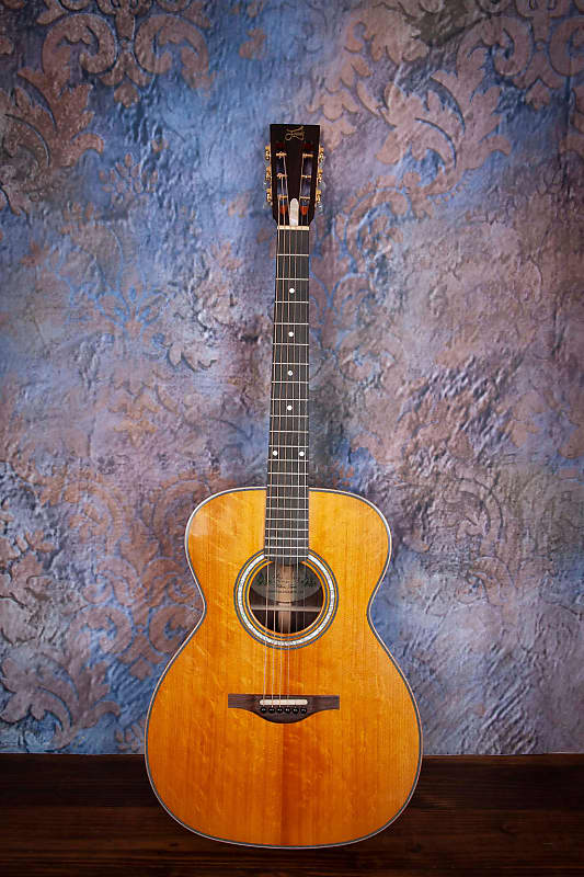 Steve Frady Guitars OM style acoustic  2021 Clear image 1