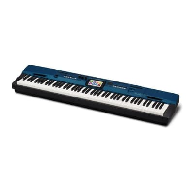 Casio PX560BE 88-Key Digital Stage Piano, 5.3-inch Display, Includes 550 Tones, 17-track MIDI Recorder (Blue) image 5
