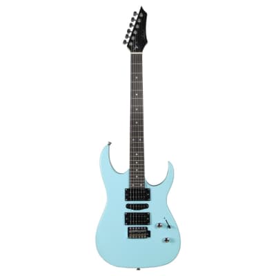 Artist SS45 Sonic Blue Electric Guitar & Accessories image 2
