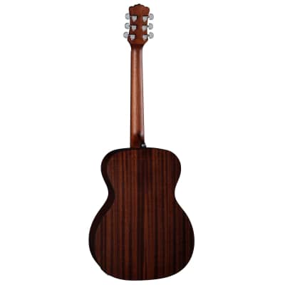 Luna Wabi Sabi Acoustic Electric Guitar Solid Spruce Top Natural WABI E FOLK image 2
