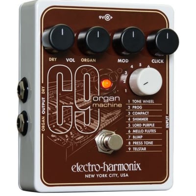 EHX Electro-Harmonix C9 Organ Machine Guitar Effects Pedal image 1