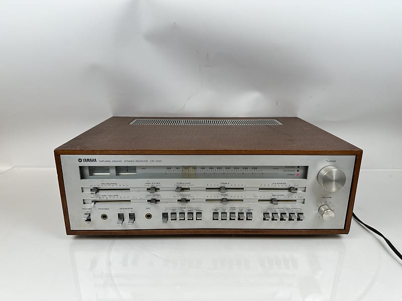 Vintage Yamaha CR-1000 FM Stereo Receiver Amplifier  			