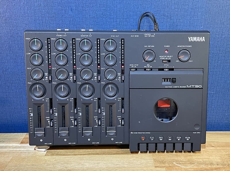 [Excellent] Yamaha MT50 4-track Cassette Recorder