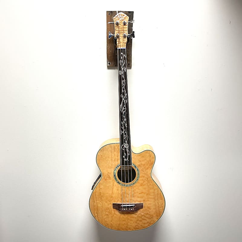 Michael Kelly Fretless Acoustic Bass Reverb