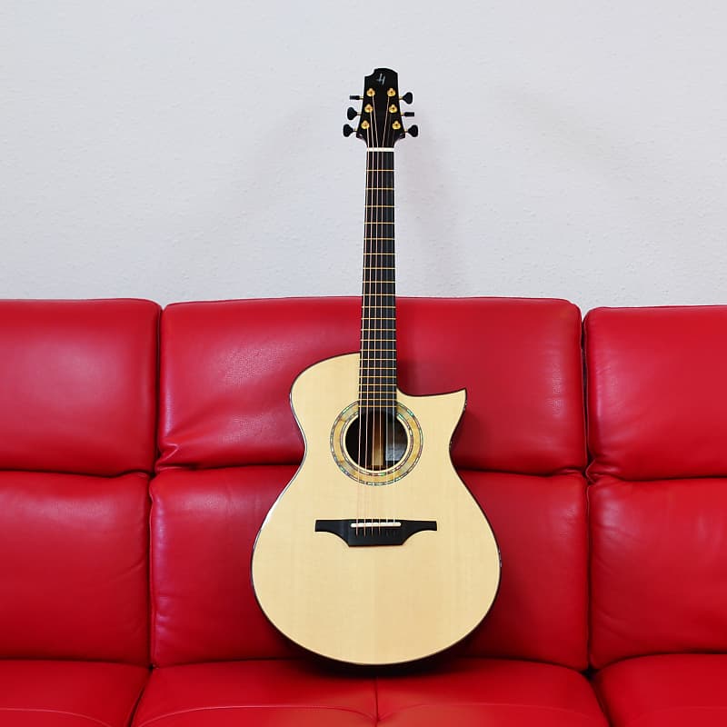 Halland OM-Cutaway in Sitka Spruce & East Indian Rosewood image 1
