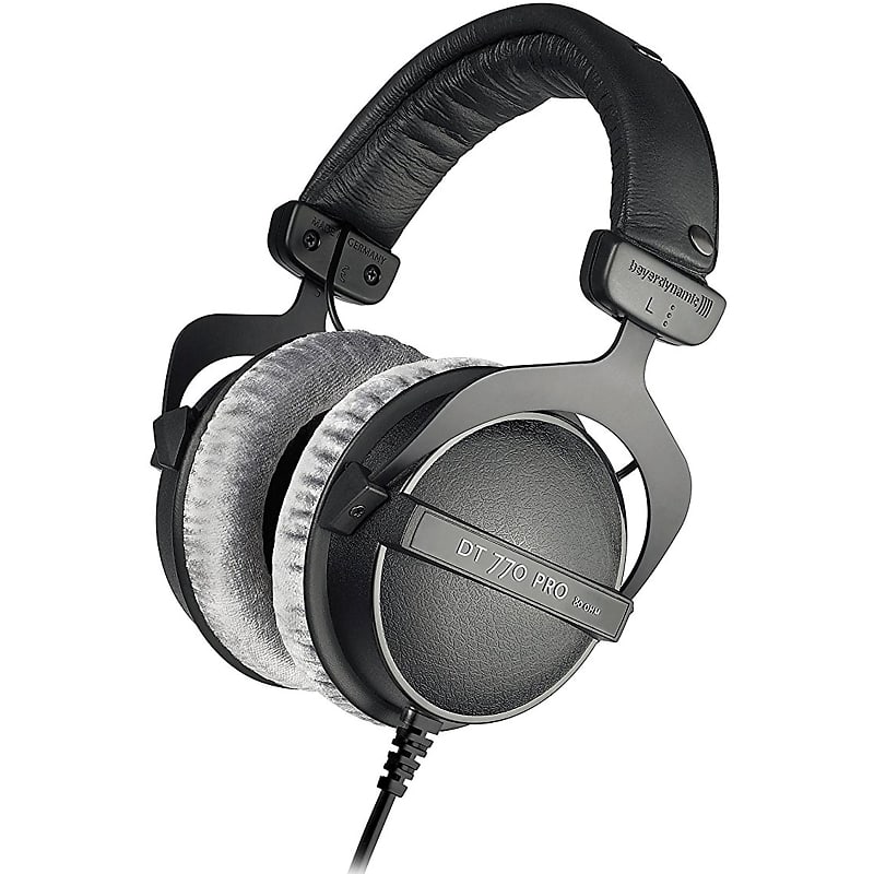 Beyerdynamic DT 770 Pro 80-Ohm Over-Ear Studio Headphones  			