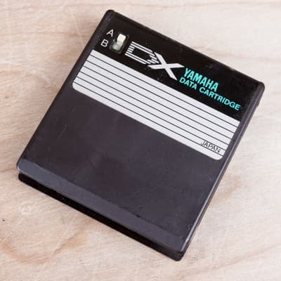 Yamaha DX7 Data ROM Cartridge 4 A: Orchestral & Percussive Group B: Complex & Effects Group NB82830