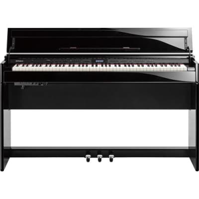 Roland DP603 88-Key Digital Home Piano, Polished Ebony image 3