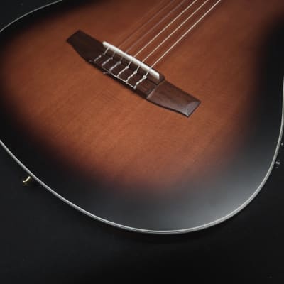 Ibanez FRH10NL Nylon-String Acoustic-Electric Left-Handed Guitar w/Non-Original Gig Bag image 7