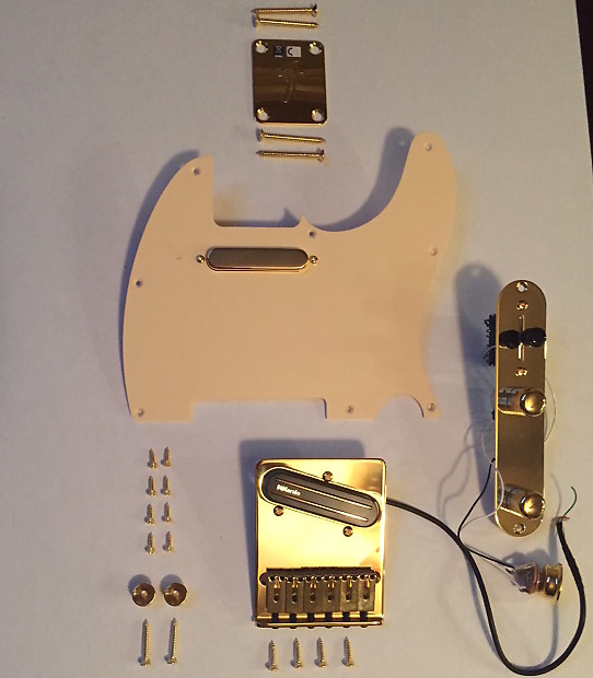 Fender telecaster on sale parts kit