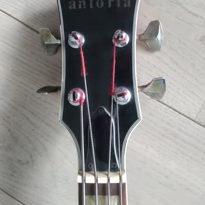 Antoria/Ibanez Hollowbody Bass early 70s image 5