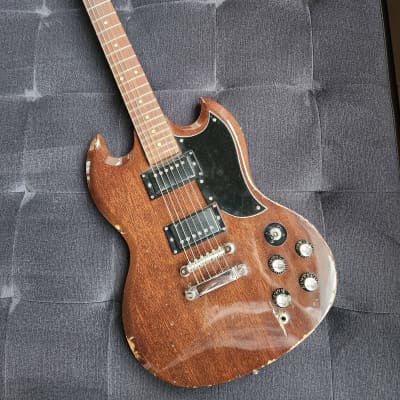 1975 Aria Pro II SG-380 Walnut Made by Matsumoku Japan MIJ Vintage | Reverb  Canada