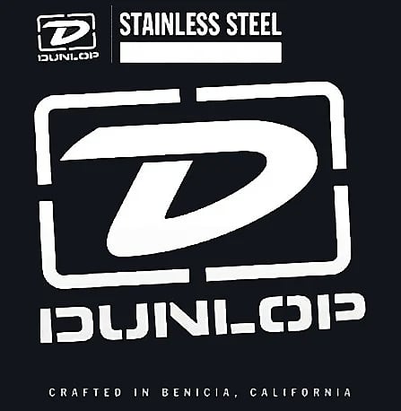 Dunlop DBS125 Stainless Steel Bass String - 0.125 image 1