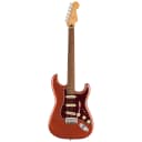Fender Player Plus Stratocaster, Pau Ferro Fingerboard, Aged Candy Apple Red Electric Guitar - Open Box