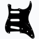 Black 3-Ply Pickguard for Stratocaster 11-Hole