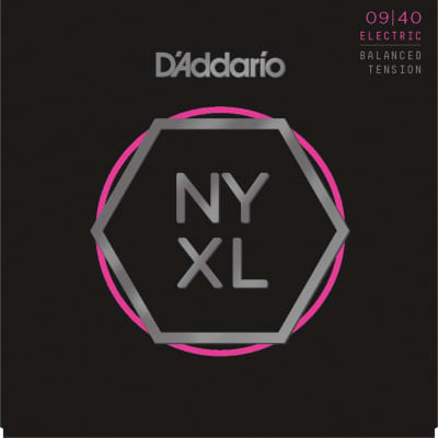 D'Addario NYXL0940BT - Super Light 09-40 - Jeu de cordes guitare électrique image 1