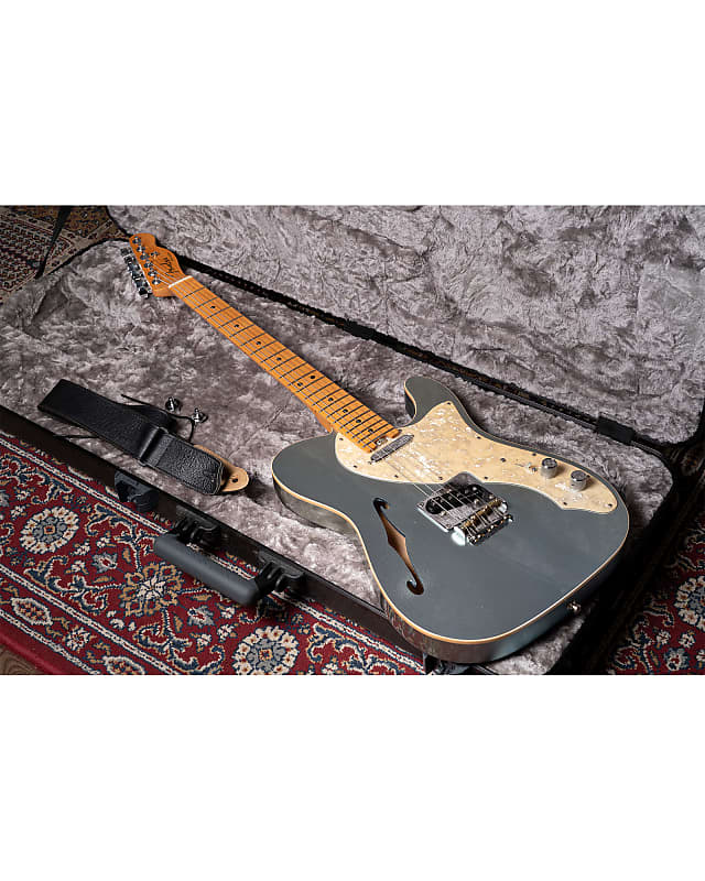 Fender AMERICAN ELITE TELECASTER THINLINE MYSTIC ICE BLUE 2015 image 1