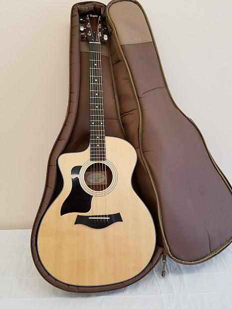 Taylor 114CE Left Handed Acoustic Electric Cutaway Guitar w Bag