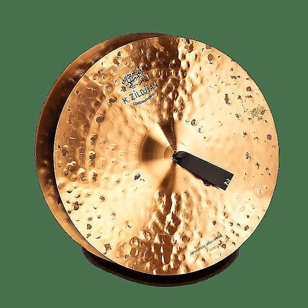 Zildjian K1122 18" K Constantinople Vintage Orchestral Medium-Heavy Hand Crash Cymbals (Pair) image 1