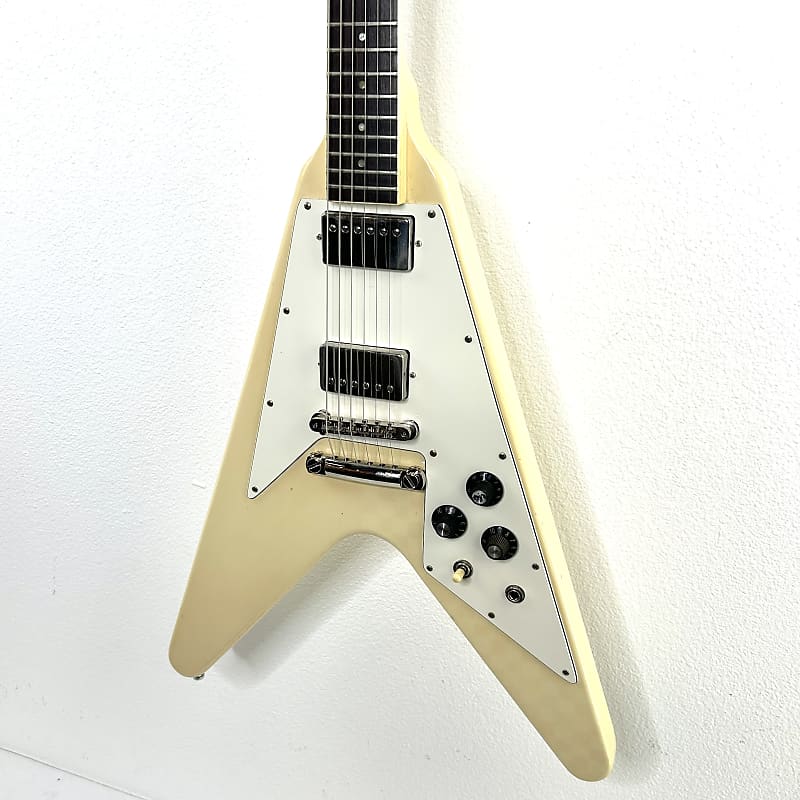 Gibson Flying V 1981 White Reverb