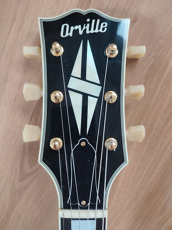 Orville by Gibson Les Paul Custom Left Handed Lefty Black