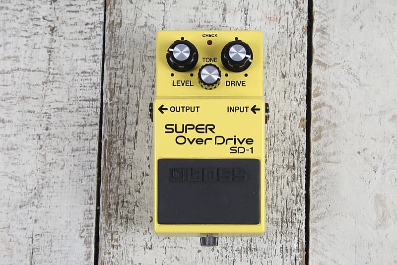 Boss SD-1 Super Overdrive Effects Pedal Overdrive Electric Guitar Effects Pedal image 1