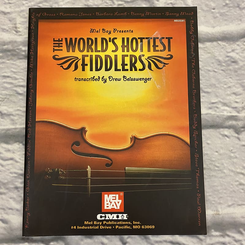 Mel Bay World's Hottest Fiddlers Violin Sheet Music Reverb