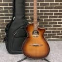 Fender California Traditional Series Newporter Classic Acoustic Electric Guitar w/Bag - Aged Cognac