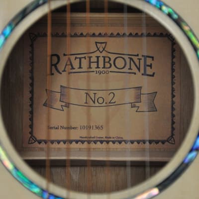 Rathbone RS2SB 000 Bocote Solid Spruce Top image 8