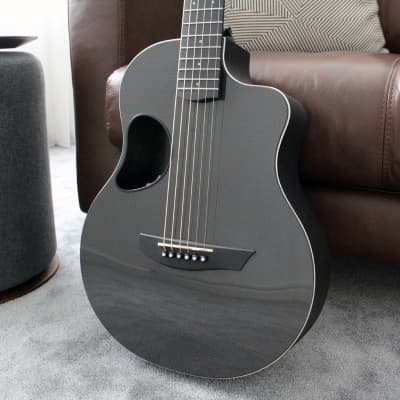 McPherson Touring Carbon Fiber Acoustic Guitar in White image 1
