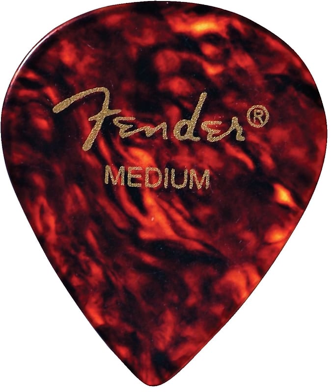 Fender 551 SHAPE CLASSIC CELLULOID PICKS (12 COUNT) image 1