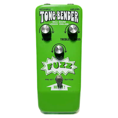 Rare Sola Sound D.A.M 'Kawasaki' Green MKIV v2 Tone Bender Limited Edition #/50 Guitar Pedal for sale