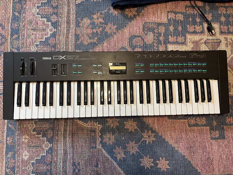 Yamaha DX27 61-Key Digital Programmable Algorithm Synthesizer | Reverb