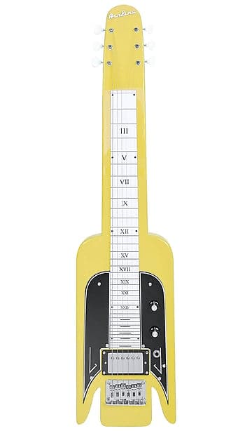 Airline Basswood Body 6-String Lap Steel Guitar w/Gig Bag & Hot-Rail Humbucker Pickup image 1