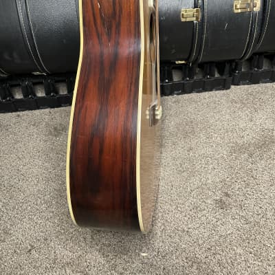 Yamaha FG-512 12 String Acoustic Guitar w/Bridge Pickup Added and Hard Case Included image 6