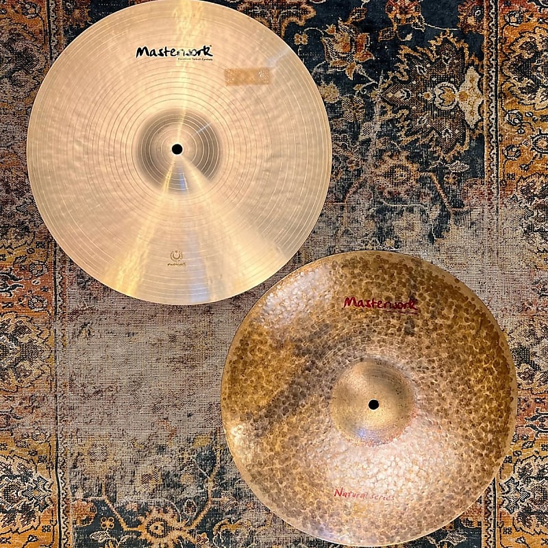 UNIQUE Masterwork 16” Hihats TURK JAZZ MASTER Combo 970 1180 g