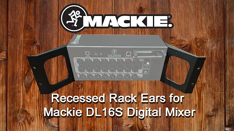 Mackie DL16s Digital Mixer Recessed Rack Ears (pair) | Reverb