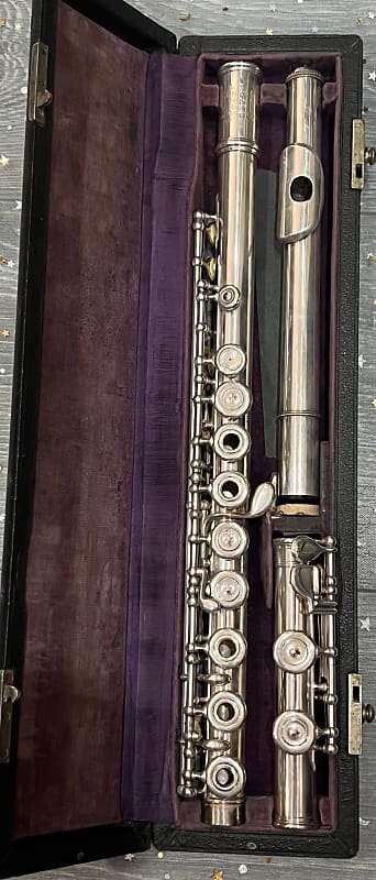 管楽器・吹奏楽器 Vintage flute L. L. Lebret Conservatoire L.L. Lebret Handmade French Flute SN 4632 HISTORIC