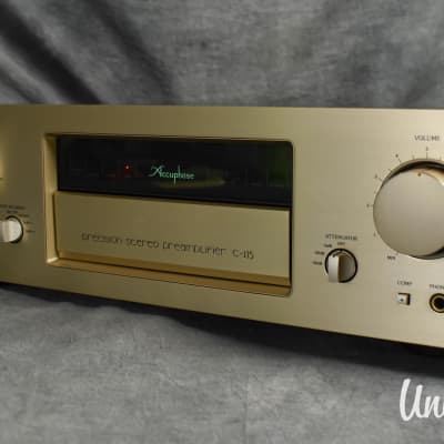 Accuphase C-275 Stereo Control Amplifier With AD-275 Phono equalizer unit Bild 13