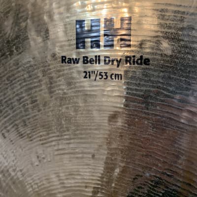 Sabian 21" HH Raw Bell Dry Ride Cymbal image 2