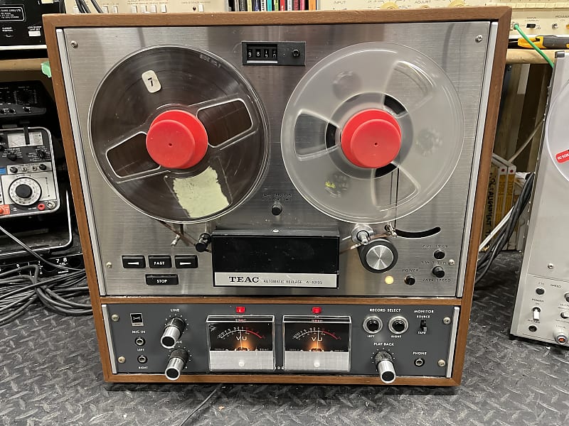 Teac A-4010S 7 consumer auto reverse reel to reel deck- SERVICED!