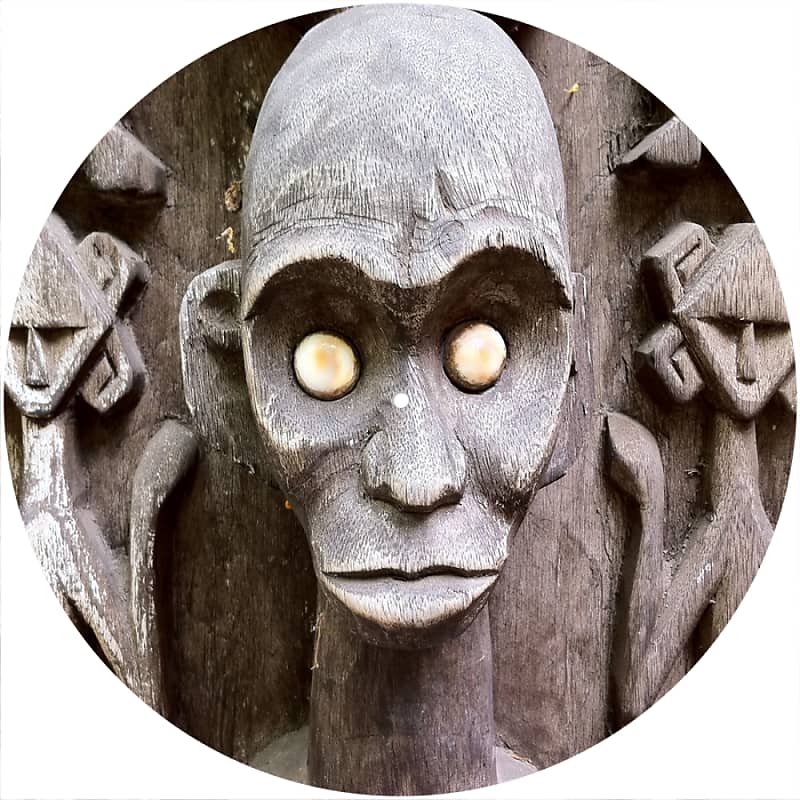 Slipmat Scratch Pad Felt for 12&quot; LP Record Player Vinyl DJ Turntable *Voodoo 1  			