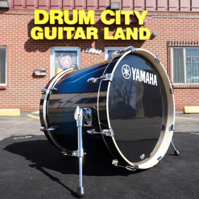Yamaha Stage Custom Series - Deep Blue Sunburst Lacquer - 17 x 20" Bass Drum (2024) image 1