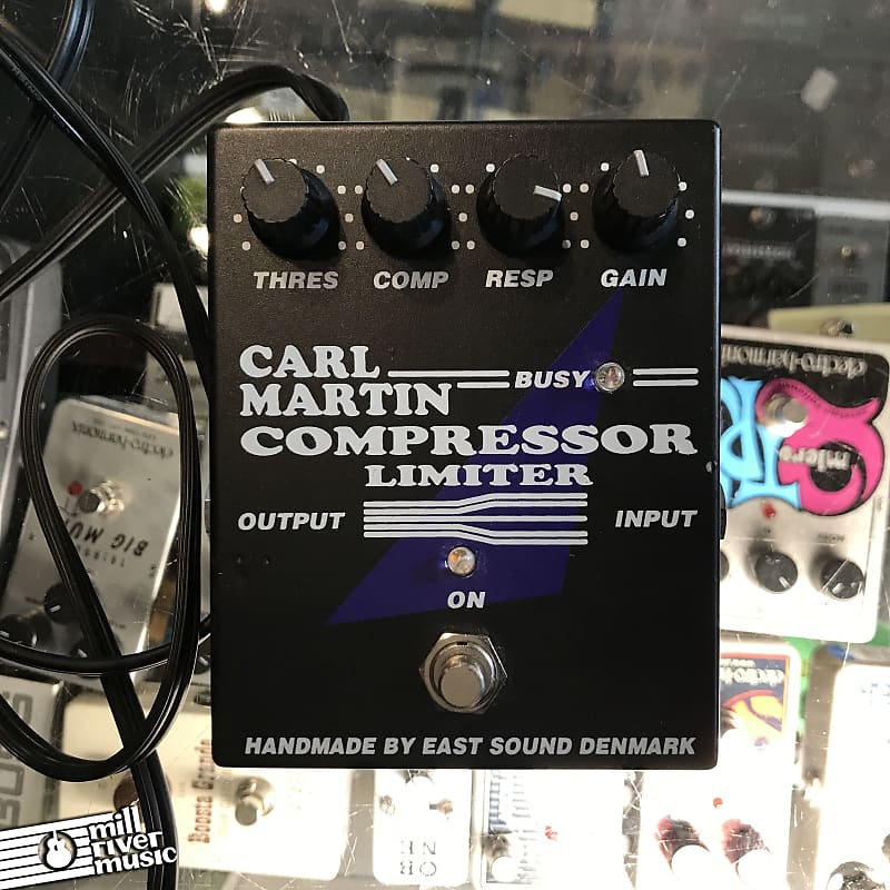 Carl Martin Compressor Limiter Effects Pedal Used