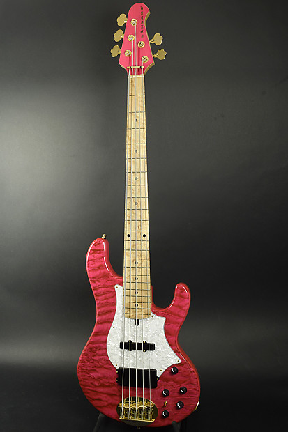 Lakland USA 55-69 Tetsuya Translucent Pink | Reverb