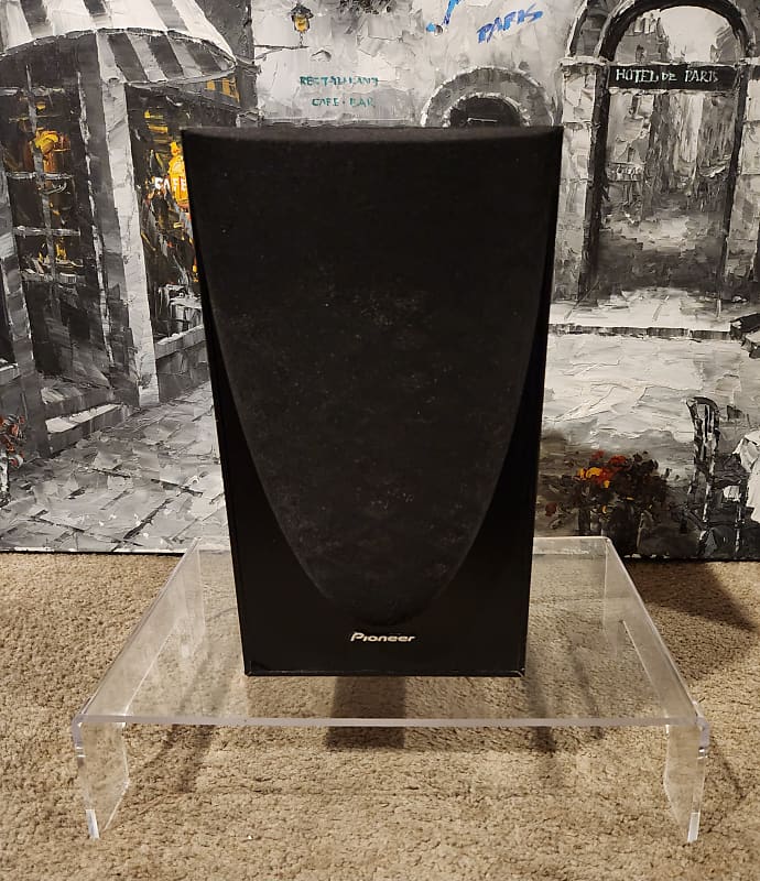 Pioneer PIONEER S-DF1-K SPEAKER 15W - 100W 8 OHMS BLACK, WOODGRAIN FINISH 90s  - Black wood veneer  			