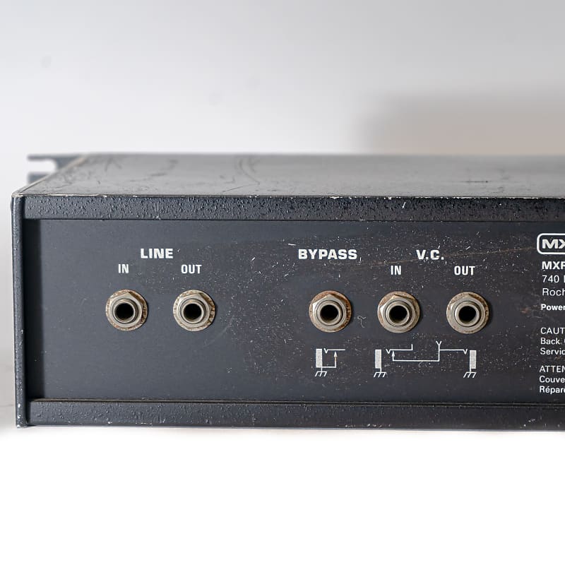 MXR Flanger / Doubler Effect Processor Model 126 - Blue Face